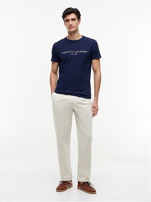 tommy logo tee TOMMY HILFIGER | MW0MW11797DCC